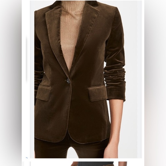 Frame Velvet Blazer - Picture 7 of 10